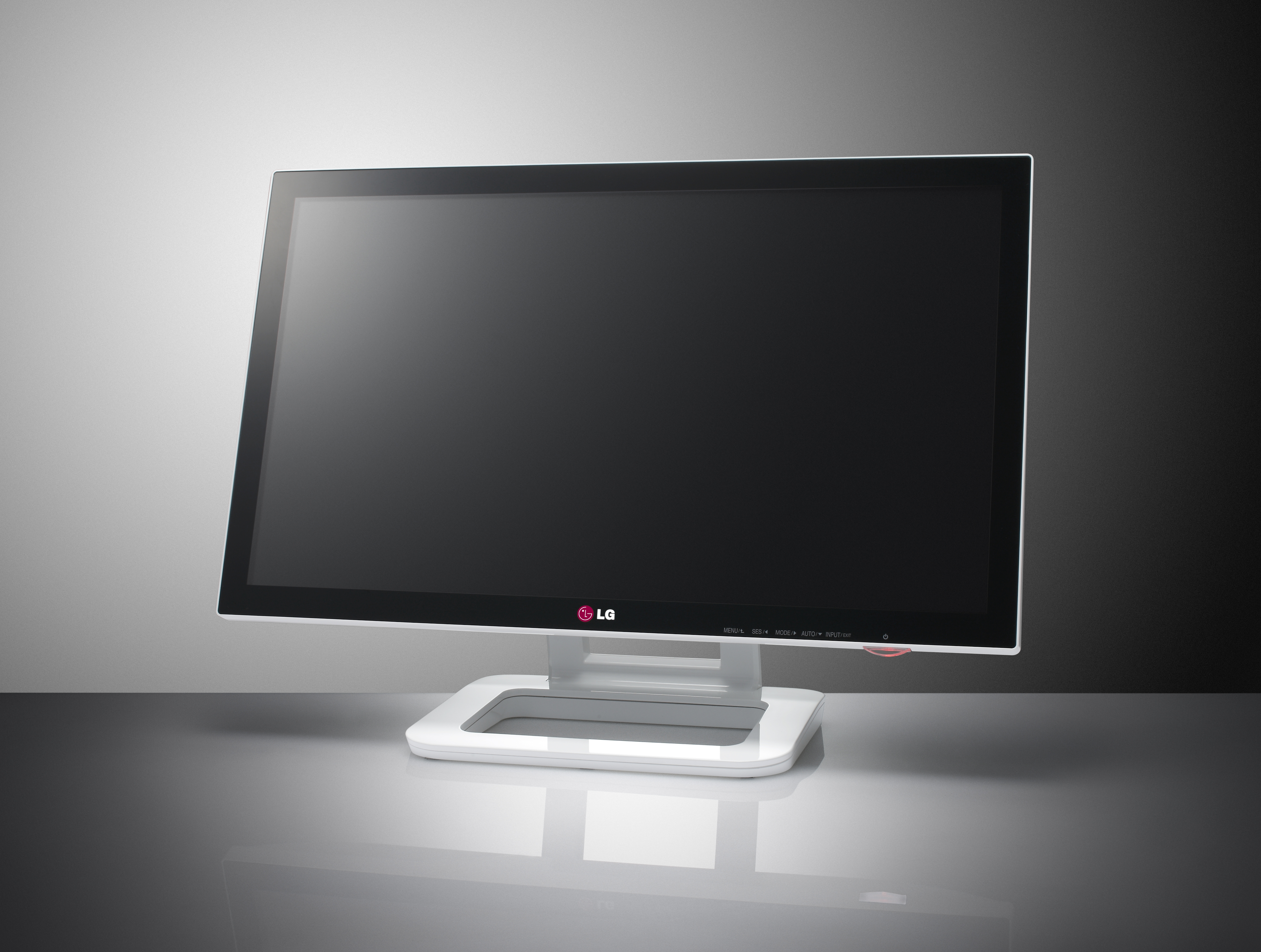 A right-side view of LG IPS monitor Touch10