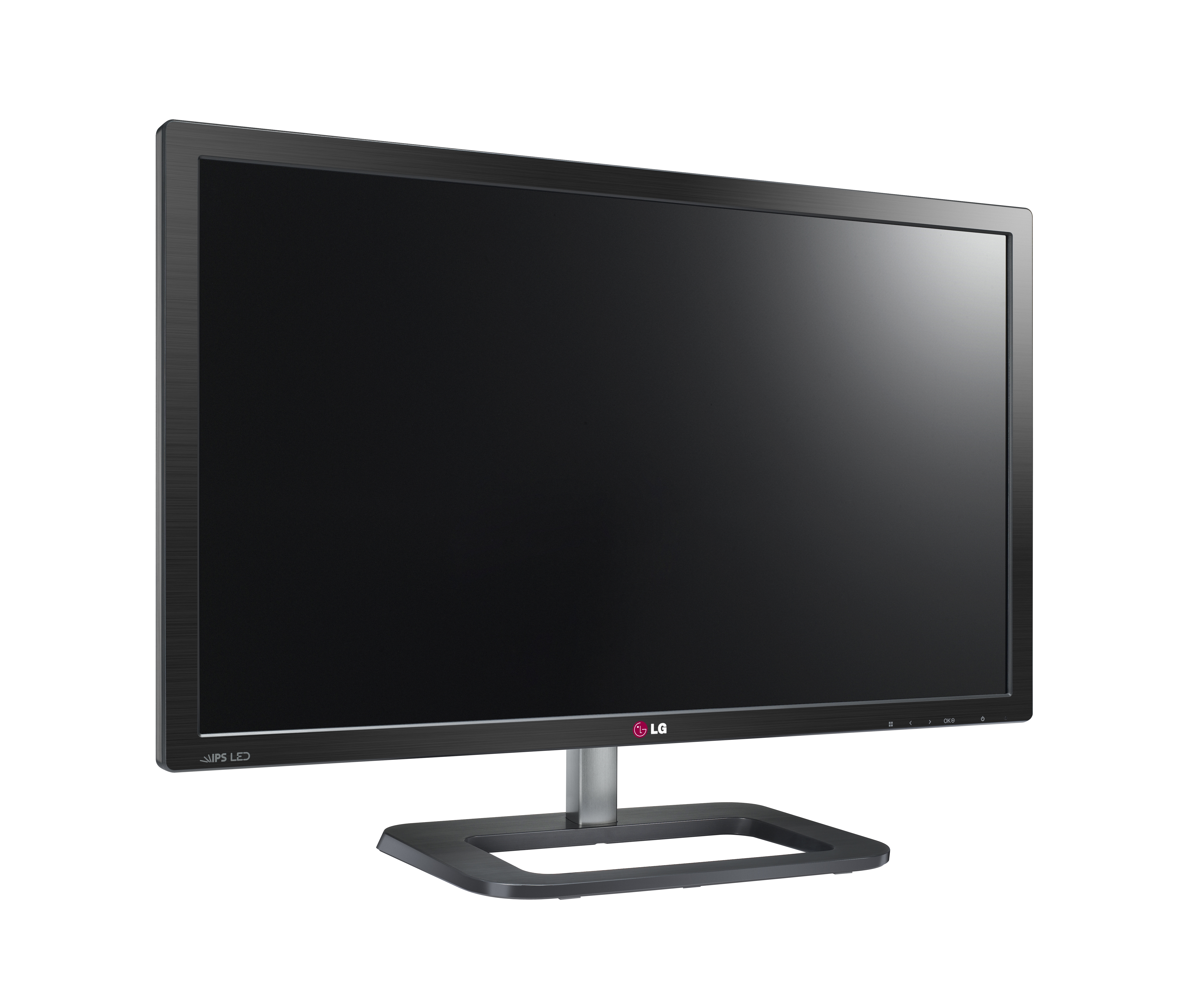 A left-side view of LG EA83 ColorPrime IPS Monitor