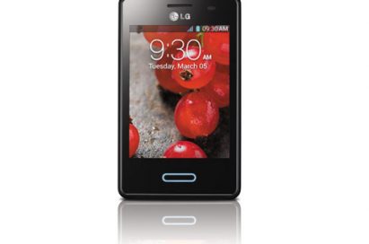 A front view of LG OPTIMUS L3II