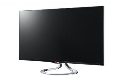 A right-side view of LG 27-inch IPS Personal Smart TV model MT93