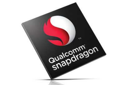 Logo of Qualcomm snapdragon.