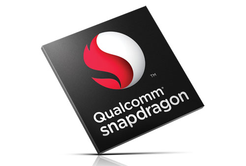 Logo of Qualcomm snapdragon.