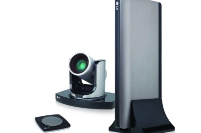 A right-side view of LG video conference system model VR5010H