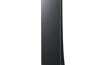 Side view of LG CURVED OLED TV