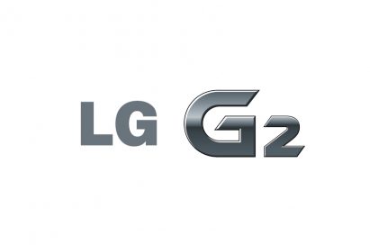 Logo of LG G2 against a white background.