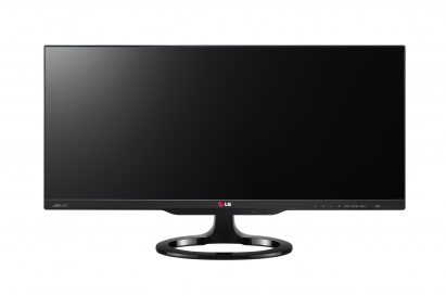 Front view of LG IPS 21:9 UltraWide monitor model 29MA73