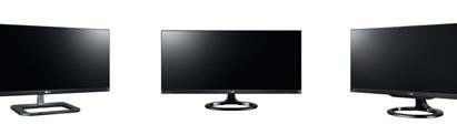 Image of three LG UltraWide monitor models: 29EB73, 29EA73 and 29MA73