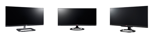 Image of three LG UltraWide monitor models: 29EB73, 29EA73 and 29MA73