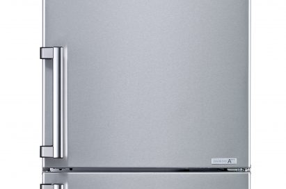 Front view of the LG bottom-freezer refrigerator