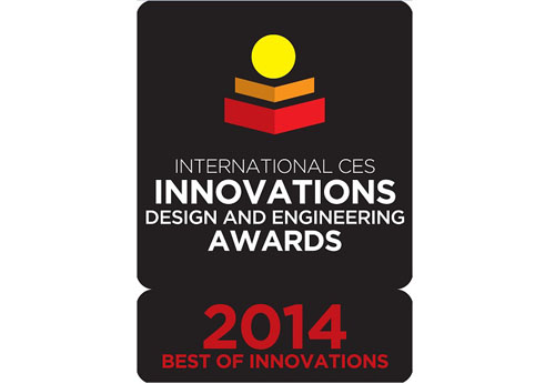 Logo of the International CES® Innovations Awards 2014 for best of innovations