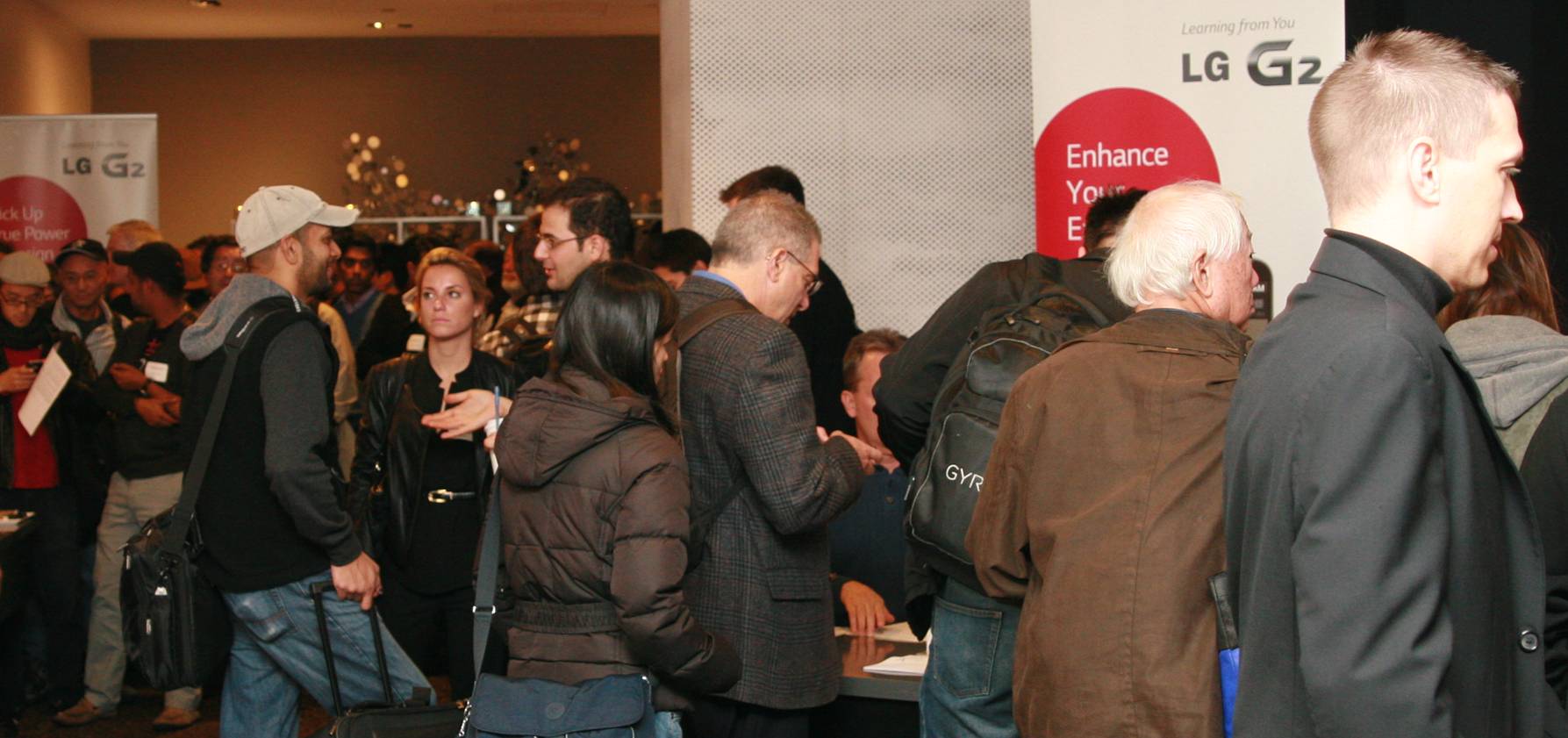 Many developers attending the LG Android Developers’ Workshop.