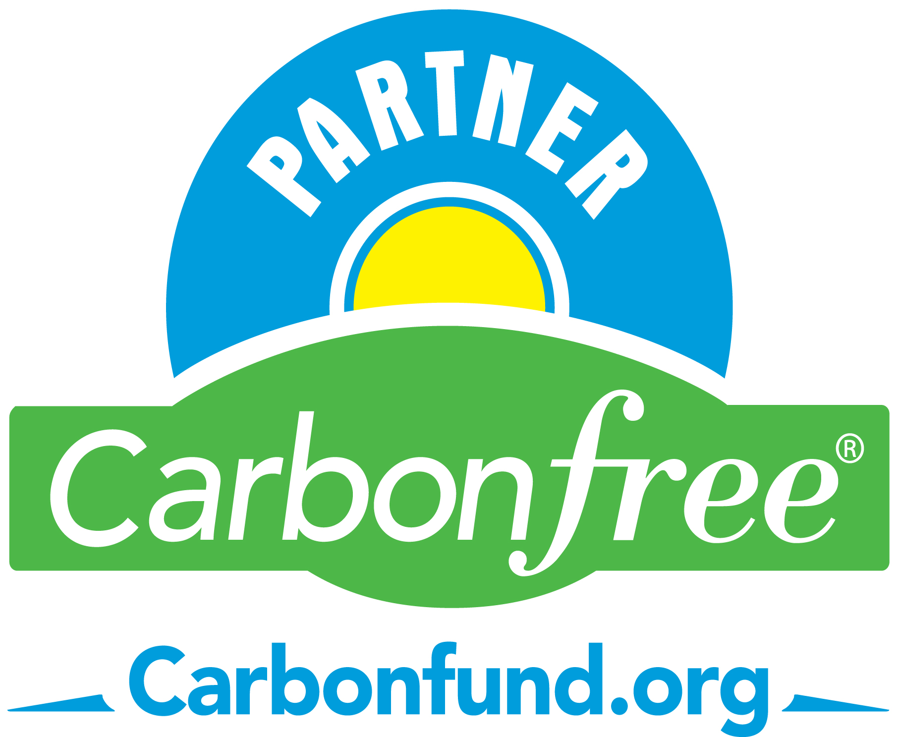 The certificate of Carbonfree partner given by Carbonfund.org.