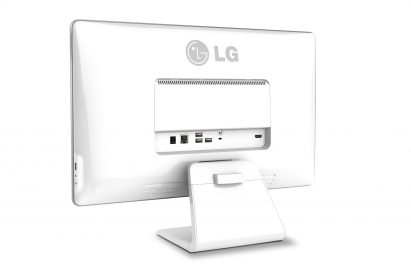 Rear view of LG Chromebase model 22CV241