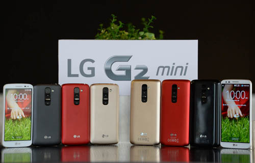 LG G2 mini comes in 4 colors