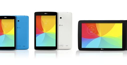 LG EXPANDS TABLET OPTIONS WITH NEW G PAD SERIES MODELS