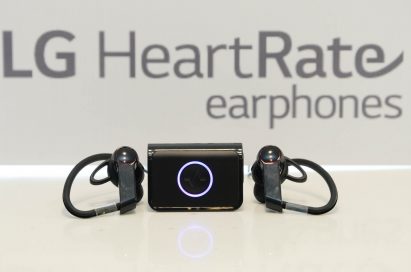 LG Heart Rate Earphones