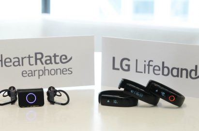 LG’s Lifeband Touch and Heart Rate Earphones