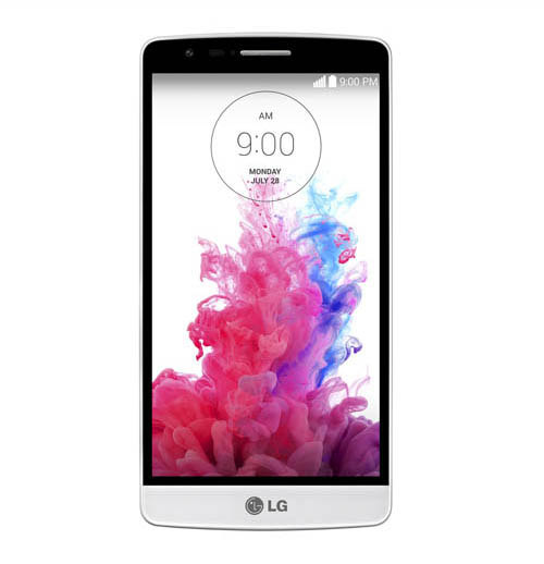 A front view of a LG G3 Beat.