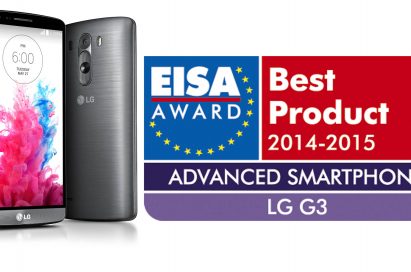 LG G3 was honored by EISA this year.