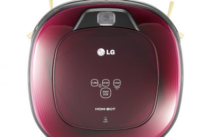 LG HOM-BOT SQUARE in red wine color
