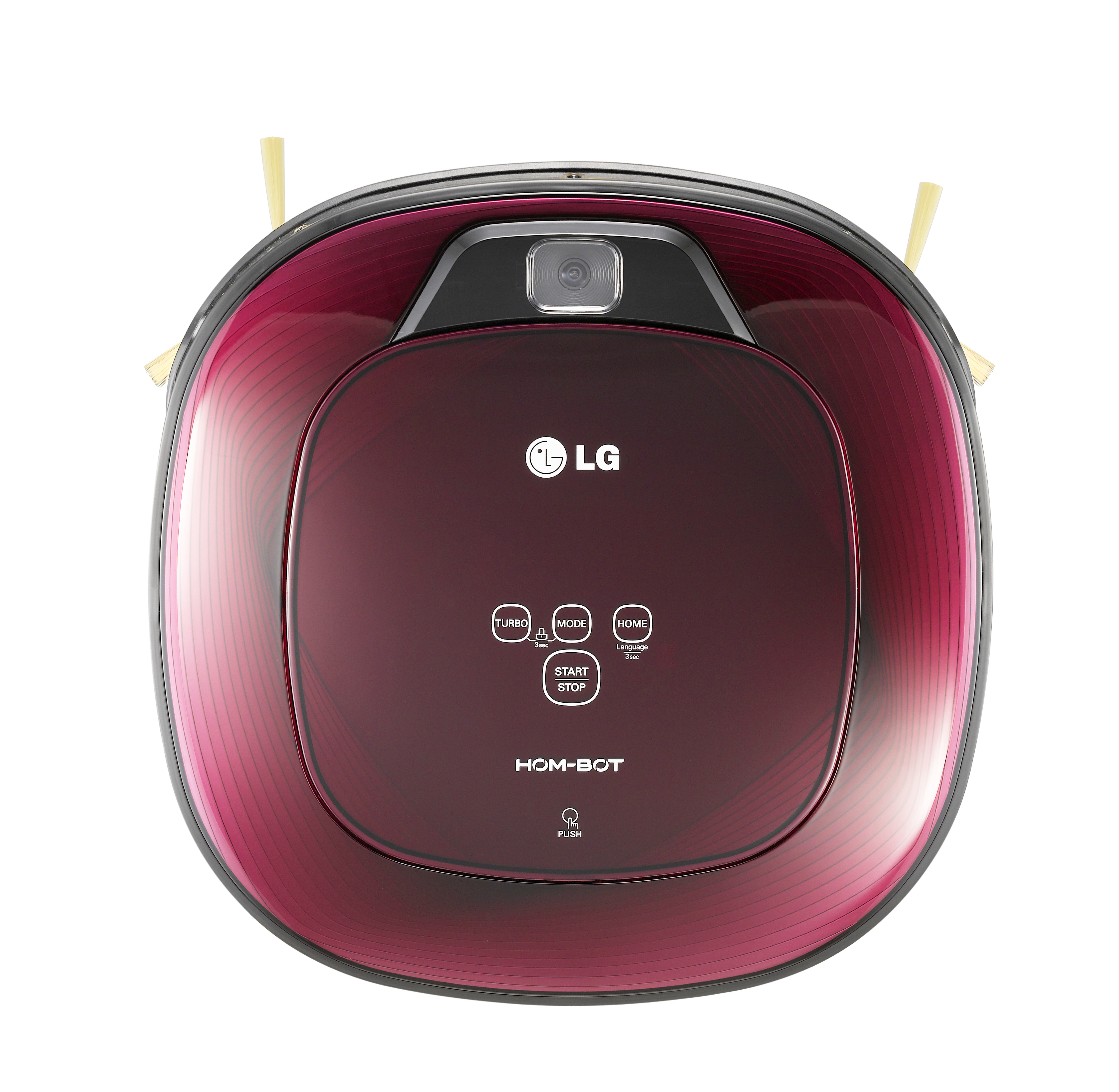 LG HOM-BOT SQUARE in red wine color