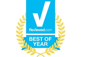 Logo of Reviewed.com's Best of Year