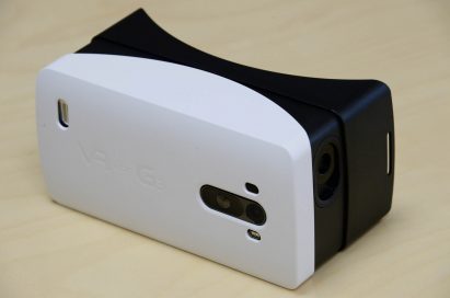 A side view of the VR for G3.