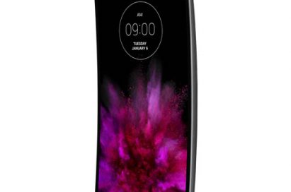 A side view of LG G Flex2.