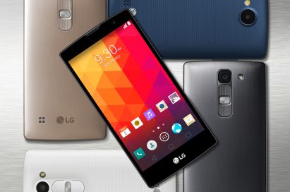 Four of LG new mid-range smartphones.