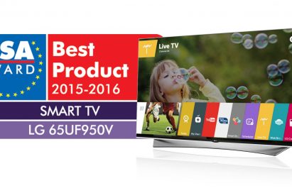 LG’s 65-inch webOS 2.0-enabled PRIME UHD TV1 (model 65UF950V) was named ‘The Best Smart TV 2015-2016’ by the European Image and Sound Association