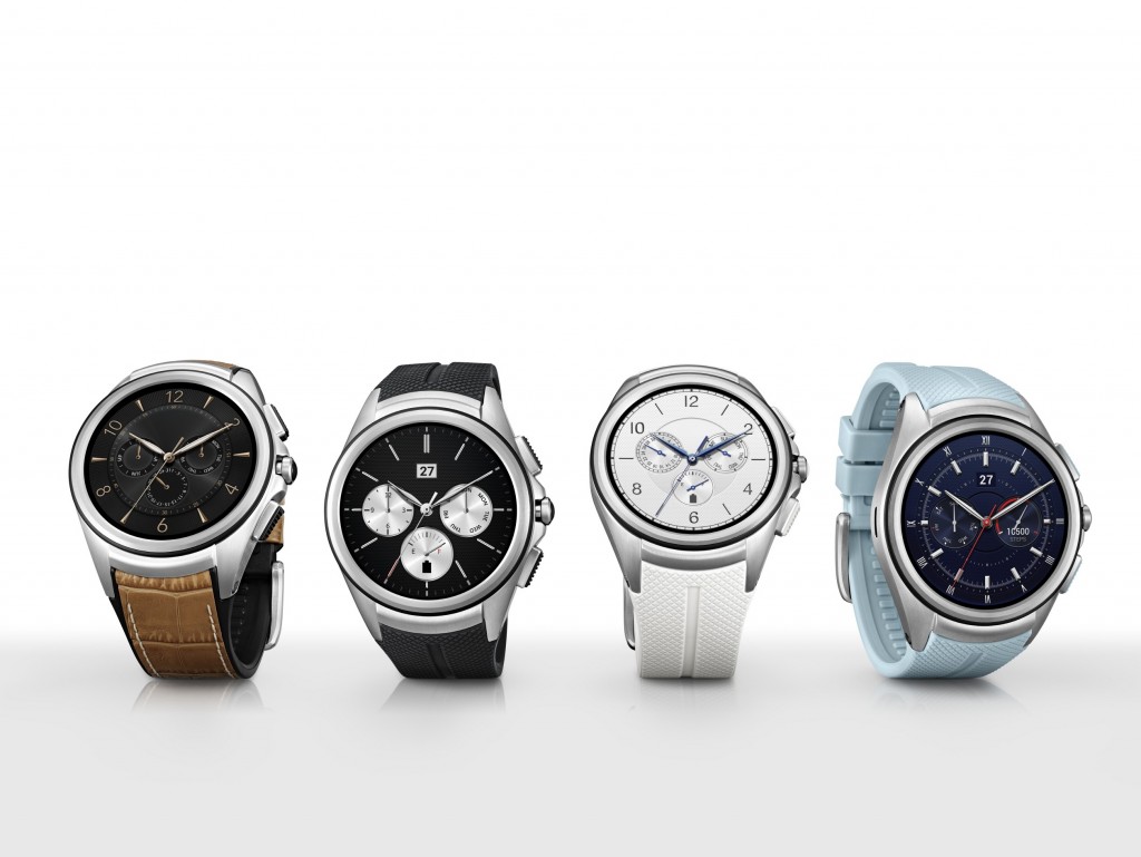 The LG Watch Urbane 2nd Edition in Signature Brown, Space Black, Luxe White and Opal Blue