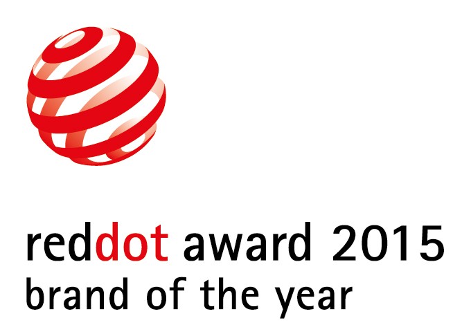 Logo of the reddot award 2015 brand of the year