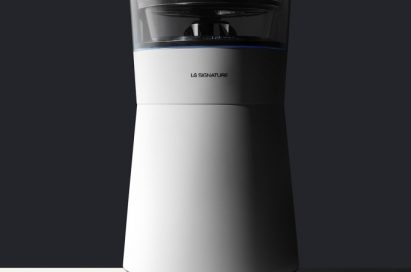 The LG SIGNATURE air purifier.