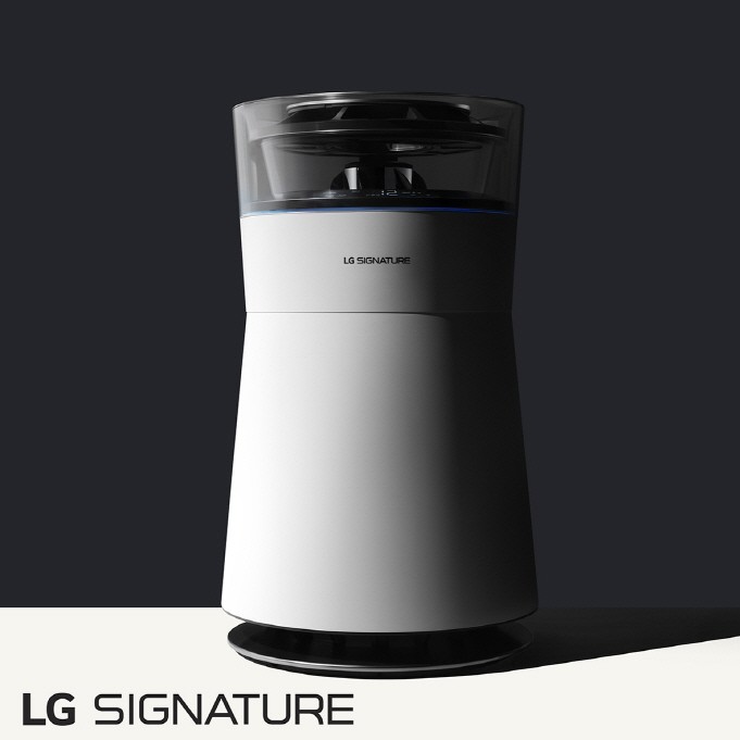 The LG SIGNATURE air purifier.