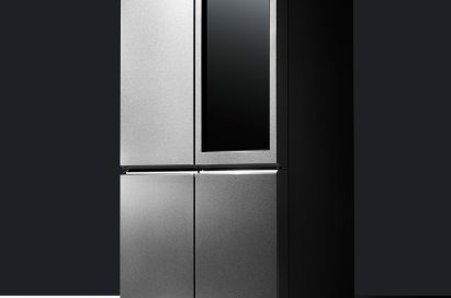 LG SIGNATURE’s award-winning Door-in-Door™ design with added Knock-On Door-in-Door feature refrigerator.