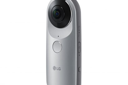 The front, right side view of the LG 360 CAM