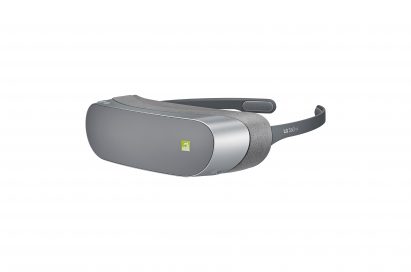 Front view of the LG 360 VR Headset