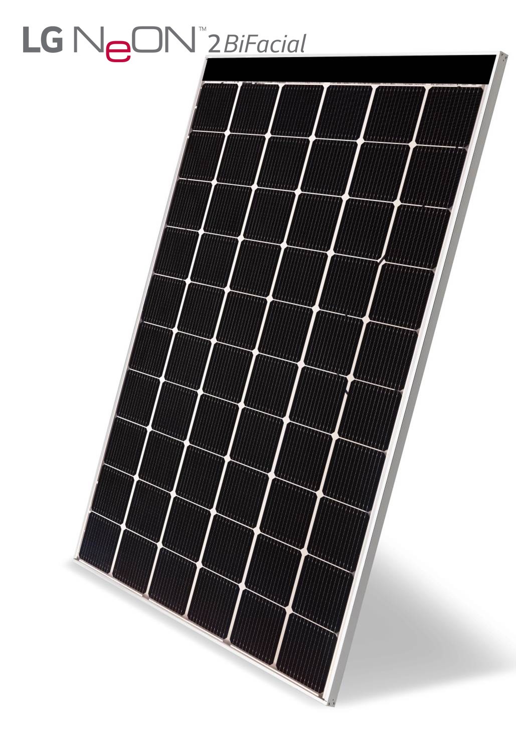 The NeON™ 2 BiFacial Featuring LG Electronics’ innovative Cello Technology™.