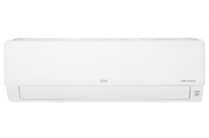 Front view of LG DUALCOOL air conditioner