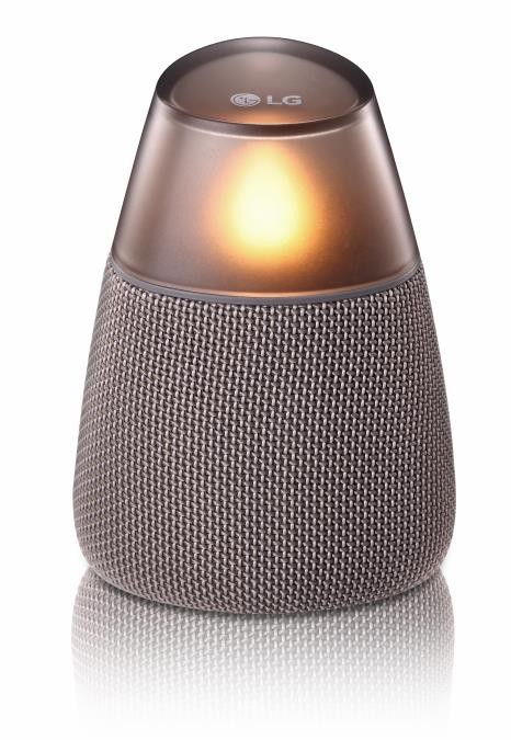 LG Bluetooth speaker model PH3 in grey