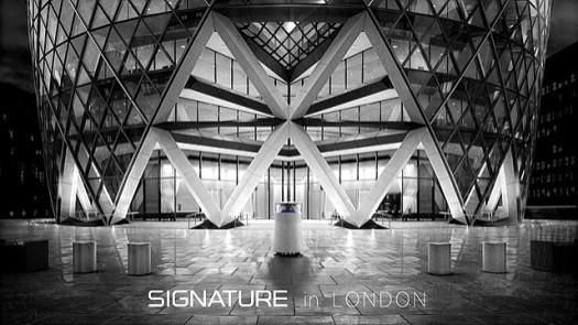 LG SIGNATURE purifier inside 30 St Mary Axe in London