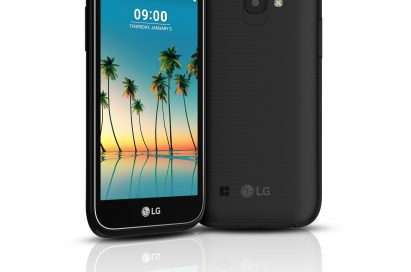 Front and rear view of LG’s new K3 smartphone