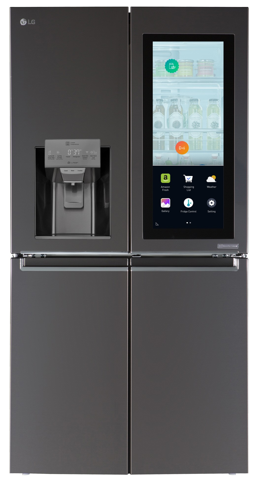 LG Smart InstaView Refrigerator Features Voice Control, webOS and Remote  Viewing Capabilities