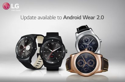 LG BEGINS ANDROID WEAR 2.0 UPDATE FOR LG G WATCH R, WATCH URBANE, AND WATCH URBANE 2ND EDITION