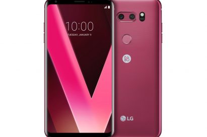 NEW RASPBERRY ROSE LG V30 INTRODUCED AT CES 2018