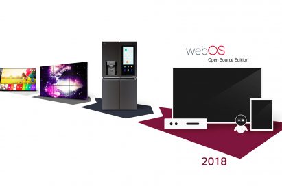 LG’s webOS offerings from 2014 to 2018.