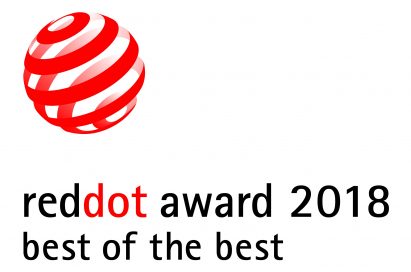 Logo of reddot award 2018 best of the best.