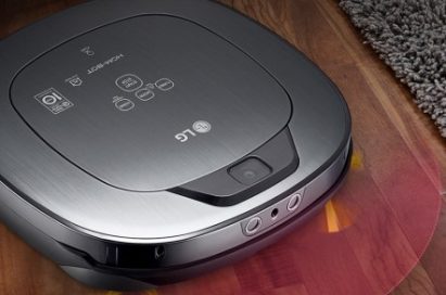LG ROBOT VACUUM CLEANER NOT ONLY CLEANS, IT ALSO PROTECTS