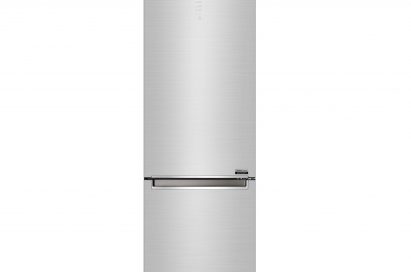 LG Centum System™ bottom-freezer refrigerator in stainless steel finish