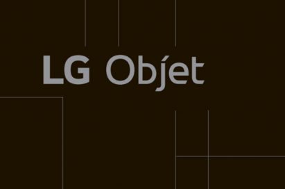 The brand logo of LG Objet